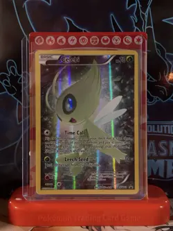 Pokemon TCG Mythical Celebi XY111 Full Art Black Star Promo Promo Card - NM - Image 1