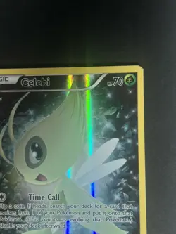 Pokemon TCG Mythical Celebi XY111 Full Art Black Star Holo Promo NM - Image 3