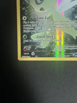 Pokemon TCG Mythical Celebi XY111 Full Art Black Star Holo Promo NM - Image 4