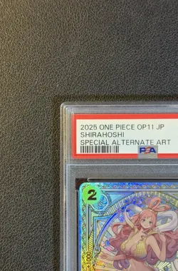 PSA 10 Shirahoshi EB01-057 SP Parallel A Fist of Divine Speed ONE PIECE Japanese - Image 3