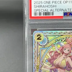 PSA 10 Shirahoshi EB01-057 SP Parallel A Fist of Divine Speed ONE PIECE Japanese - Image 2