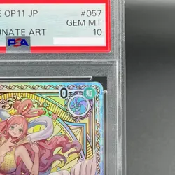 PSA 10 Shirahoshi EB01-057 SP Parallel A Fist of Divine Speed ONE PIECE Japanese - Image 3