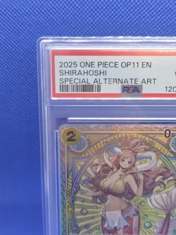 One Piece A Fist of Divine Speed Shirahoshi EB01-057 SP Alternate Art PSA 10 - Image 3