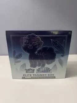 Pokemon TCG Sword and Shield Silver Tempest Elite Trainer Box ETB - SEALED - Image 1