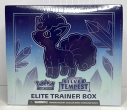 Pokemon TCG ​Sword & Shield SILVER TEMPEST Elite Trainer Box New Sealed ETB - Image 1