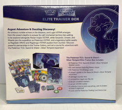 Pokemon TCG ​Sword & Shield SILVER TEMPEST Elite Trainer Box New Sealed ETB - Image 3