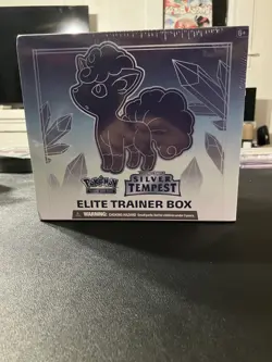 Pokemon TCG - Sword & Shield - Silver Tempest - Elite Trainer Box - ETB - Sealed - Image 1