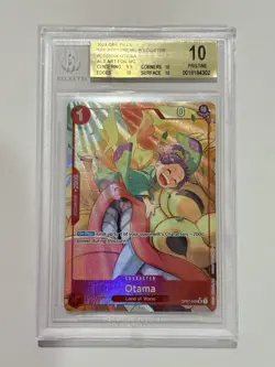One Piece Premium Booster The Best- Otama Alternate Alt Art #OP01-006 BGS 10 ENG - Image 1