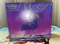 Scarlet & Violet Base Pokemon Center ETB Elite Trainer Box (Exclusive) Miraidon - Image 1