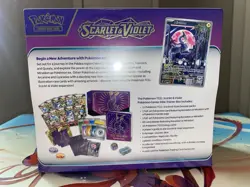 Scarlet & Violet Base Pokemon Center ETB Elite Trainer Box (Exclusive) Miraidon - Image 2