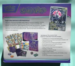 Scarlet & Violet Base Pokemon Center ETB Elite Trainer Box (Exclusive) Miraidon - Image 2