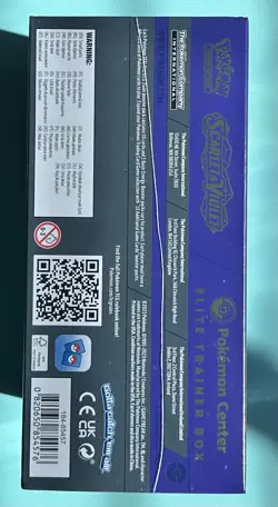 Scarlet & Violet Base Pokemon Center ETB Elite Trainer Box (Exclusive) Miraidon - Image 4