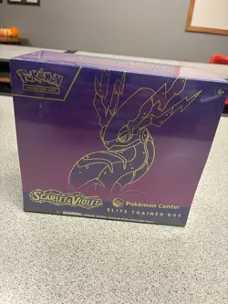 Scarlet & Violet Base Pokemon Center ETB Elite Trainer Box (Exclusive) Miraidon - Image 4