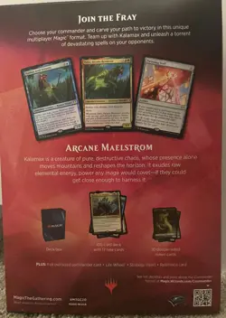 Arcane Maelstrom Magic the Gathering Commander Ikoria 2020 Sealed New - Image 2