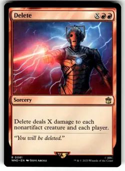 Delete - 81 - NM - Universes Beyond: Doctor Who - MTG - Image 1