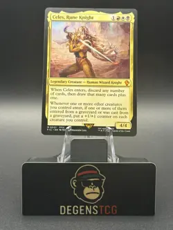 Celes, Rune Knight 0001 Commander: Final Fantasy Regular non foil MTG - Image 1