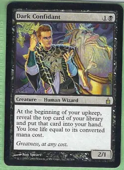 Ravnica: City of Guilds - Dark Confidant Magic the Gathering MTG - Image 1