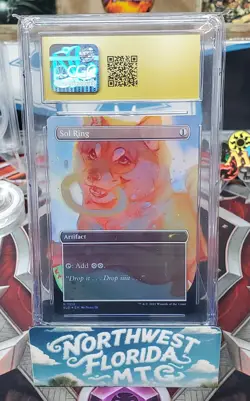 CGC Pristine 10 - SLD: Raining Cats and Dogs - Sol Ring (Foil) Double Sided - Image 2