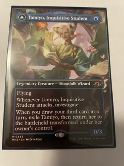 Tamiyo, Inquisitive Student Modern Horizons 3 Regular Borderless NM - Image 1