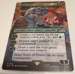 🔥 Miku, Voice of Power - Freyalise, Llanowar's Fury Secret Lair Drop Regular 🔥 - Image 1