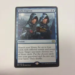 Gifts Ungiven LP Double Masters 2022 MTG English Regular Blue Instant Tutor - Image 1