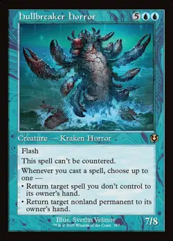 Mint/Near-Mint, English - 1 x MTG Hullbreaker Horror - Retro Frame Innistrad Rem - Image 1