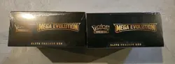 Pokemon TCG Mega Evolution ETB Set Of 2, Factory Sealed - Image 2