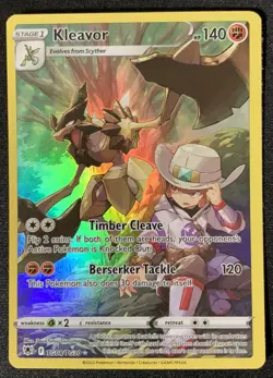 Kleavor TG08/TG30 Astral Radiance Trainer Gallery Holo Pokemon TCG Card NM - Image 1