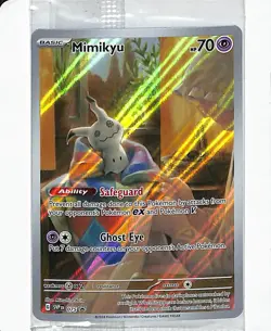 Pokemon SV Black Star Promos SVP EN Mimikyu Full Art #075 Sealed NM - Image 1