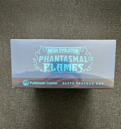 Pokemon Center ETB Phantasmal Flames Elite Trainer Box Pokemon TCG NEW SEALED - Image 3