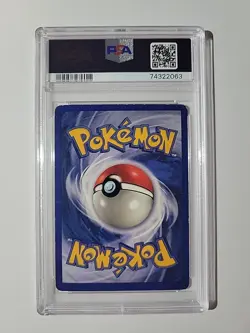 Pokemon Flute Base Set 86/102 1st Edition Shadowless PSA 4 - Image 2