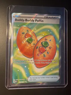 Buddy-Buddy Poffin 167/132 Mega Evolutions Pokemon TCG NM - Image 1