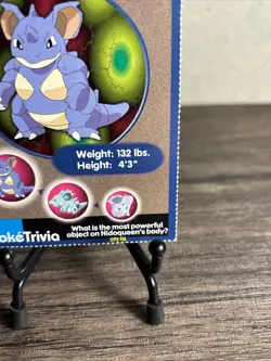 Pokemon Card Nidoqueen PokeTrivia #31 Mewtwo Strikes Back Movie Scene-NM!! - Image 5