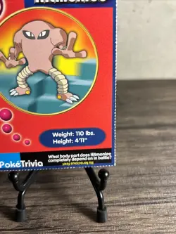 Pokemon Poketrivia Hitmonlee #106 / Mewtwo Strikes Back Movie Scene No. 8-NM! - Image 5