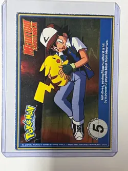 Vintage Rare 90s Weepinbell Mewtwo Strikes Back Burger King Pokemon Movie Card - Image 2