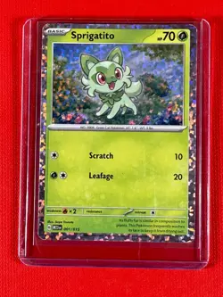 2023 Pokemon McDonald's Collection Sprigatito #001/015 - Holo - Image 1