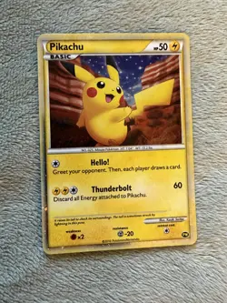 2010 POKEMON WORLD COLLECTION DO NOT USE PIKACHU - Image 1