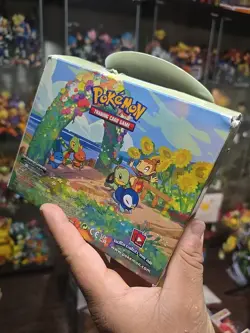 Pokemon Celebrations 8 Sealed Mini Tins with Open Display Box All Arts - Image 4