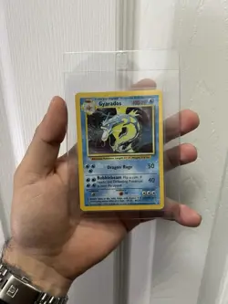 Pokemon TCG Gyarados Holo Rare Card Base Set - Image 1