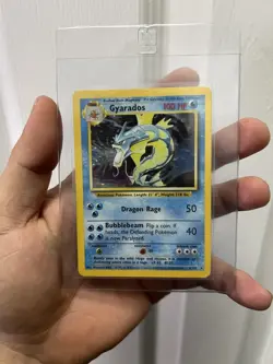 Pokemon TCG Gyarados Holo Rare Card Base Set - Image 2