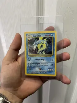 Pokemon TCG Gyarados Holo Rare Card Base Set - Image 3