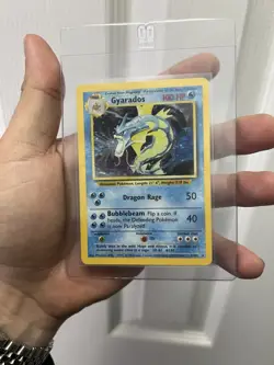Pokemon TCG Gyarados Holo Rare Card Base Set - Image 5