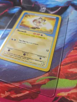 Pokemon Meowth TCG Vintage 2004 Funskool India Edition C09 - Image 3