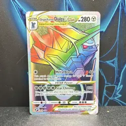 Pokemon Origin Forme Dialga VSTAR 198/189 Astral Radiance Secret Rare Holo Card - Image 1