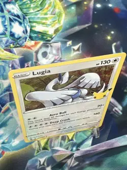 Pokemon TCG Lugia #022/025 Celebrations Holo Rare Card - Image 2