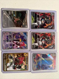 Pokemon Card Lot Of 6 Cards Holo Full Arts Rare Card Lot NM! - Image 1