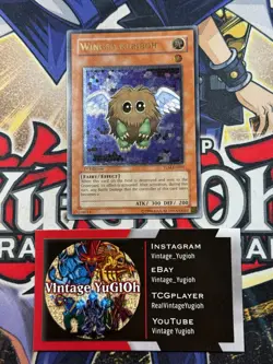 Yugioh Winged Kuriboh TLM-EN005 1st Edition Ultimate Rare VLP - Image 1