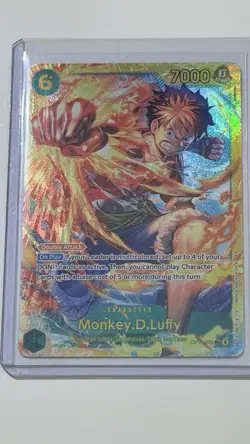 Monkey D. Luffy One Piece TCG OP13-118 SEC English Near Mint - Image 1