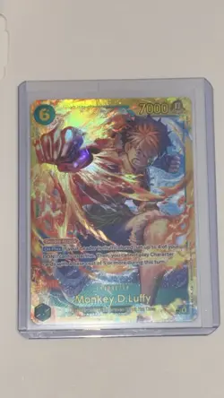 Monkey D. Luffy One Piece TCG OP13-118 SEC English Near Mint - Image 2