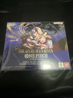 ONE PIECE CARD GAME THE AZURE SEA'S SEVEN BOOSTER BOX OP14 ENGLISH Sealed - Image 1
